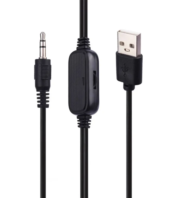 Jedel S-553 3-5mm TRS - USB Güç - Renkli Işıklı Hoparlör